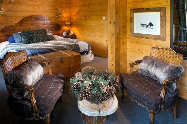 Room "le Bois Bercher" - Hotel Chalet les Cimes