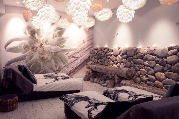 Spa relaxation area Les Cimes - Grand-Bornand